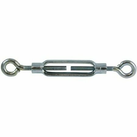 BUILDER'S HARDWARE 3/8 X10 ZINC PLATE TBUCKLE EYETOEYE 61379